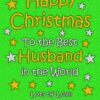 Personalised Husband Christmas Card (Green)