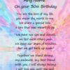 Personalised Romantic Birthday Verse Poem Card (Soulmate