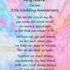 Personalised Romantic Wedding Anniversary Card (Soulmate