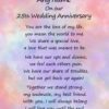 Personalised Romantic Wedding Anniversary Card (Soulmate