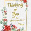 Thinking of You at Christmas Card For Niece