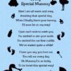 from The Bump Poem Verse 'to My Special Mummy' Baby Blue Birthday Card