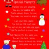 from The Kids Christmas Verse Poem Greeting Card (Special Mammy