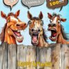 Nanna 100th Birthday Card (Funny Laughing Horse Humour) - 100 53