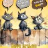 Brother in Law 60th Birthday Card (Funny Surprised Cat Humour) - 60 72
